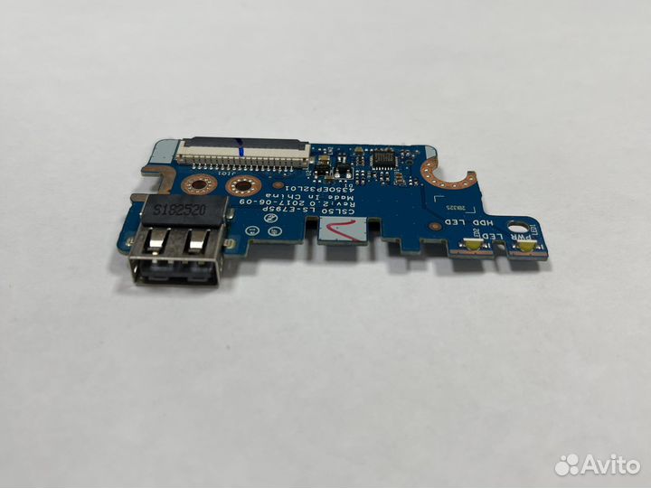 Доп. плата usb, cardreader ноутбука HP 15-BS