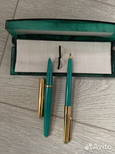Ручки СССР перьевая золотое перо и шариковая