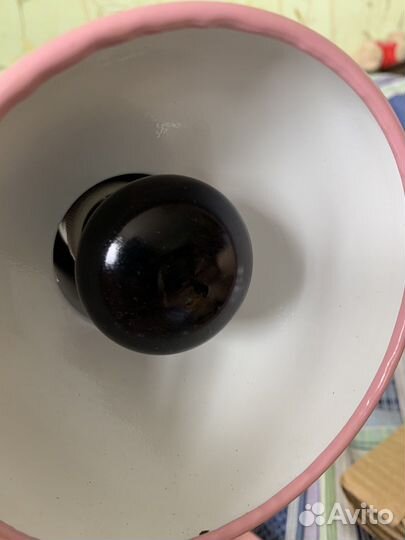 Лампа синяя