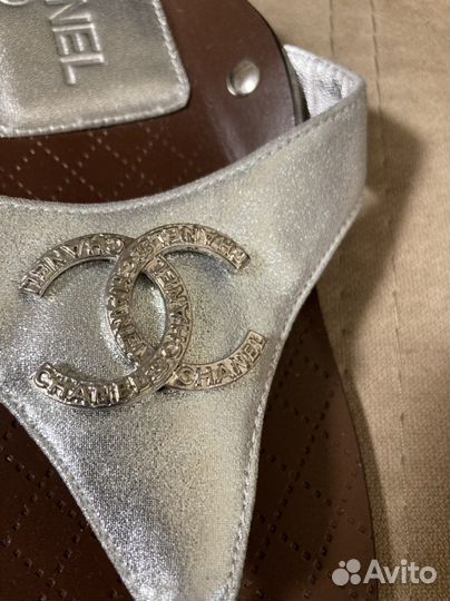 Шлепанцы Chanel