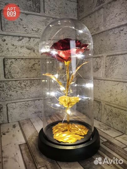 Роза в колбе