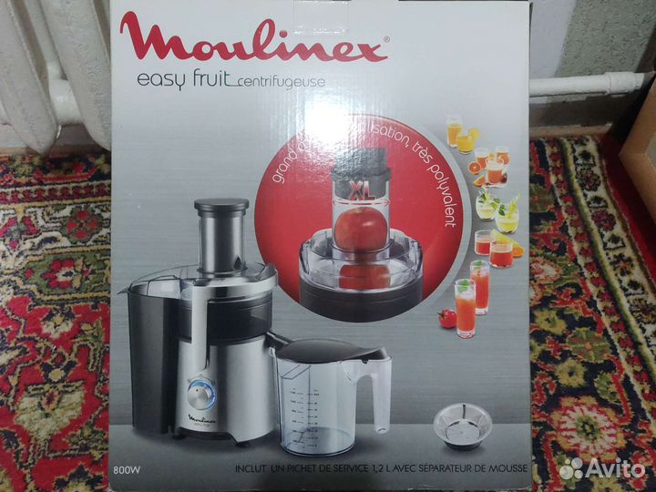 Соковыжималка moulinex
