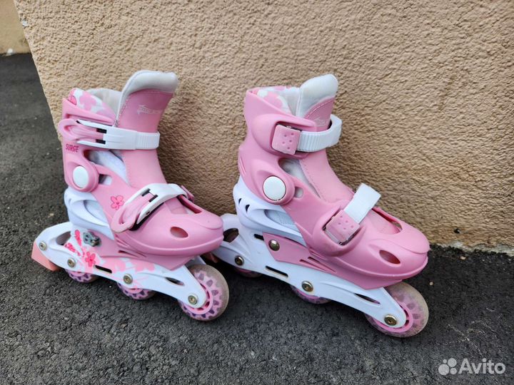 Роликовые коньки детские раздвижные (26-29)