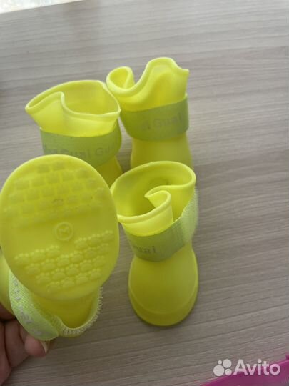 Резиновая обувь для собак М