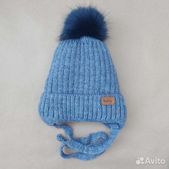 Шапка детская зимняя новая для мальчиков и девочек