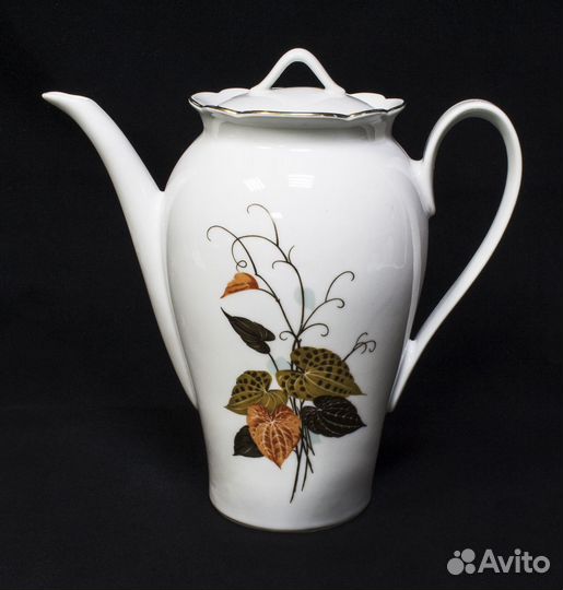 Кофейник большой Осенний букет, гдр, Kahla, 1,6 л