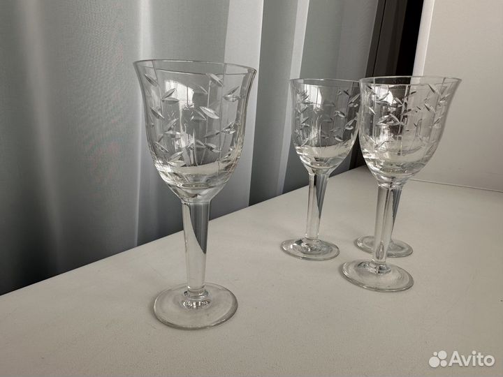 Стопки хрустальные СССР