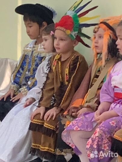 Костюм индейца детский карнавальный