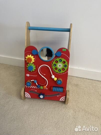 Бизиборд каталка ходунки itsimagical + мячи