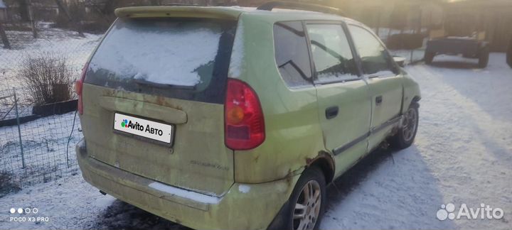 Mitsubishi Space Star 1.6 МТ, 2002, битый, 250 000 км