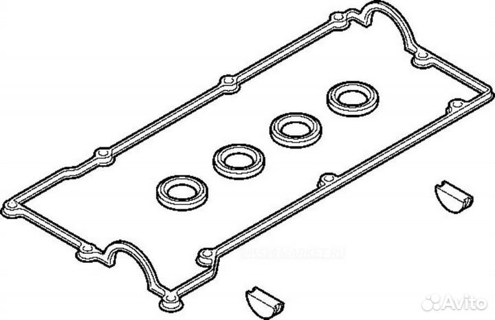 Elring 458.770 Комплект прокладок крышки клапанов