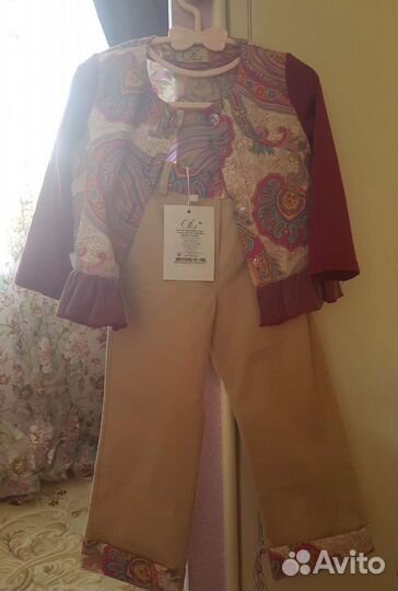 Костюмы новые девочке 86, 98 р-р
