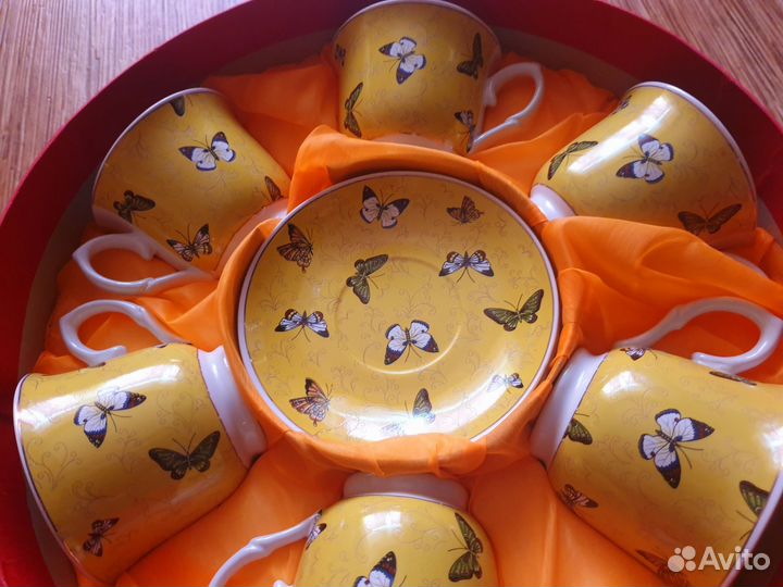 Набор чайный кофейный сервиз