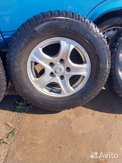 Колеса на ssangyong kyron