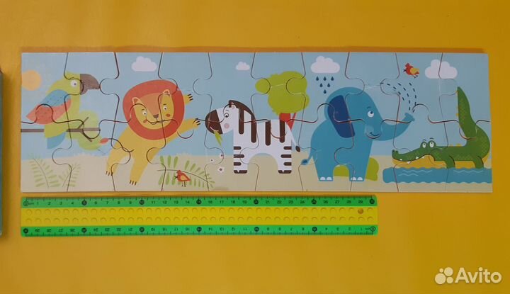 Пазлы + лото для малышей