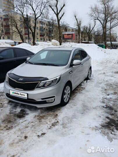 Kia Rio 1.6 МТ, 2016, 120 000 км