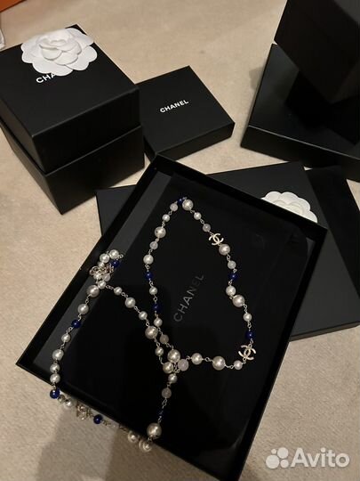 Бусы из жемчуга Chanel
