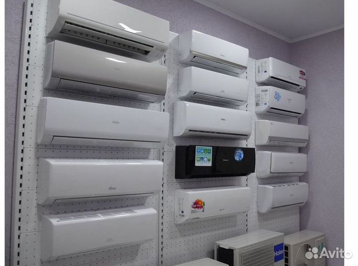 Сплит система с установкой