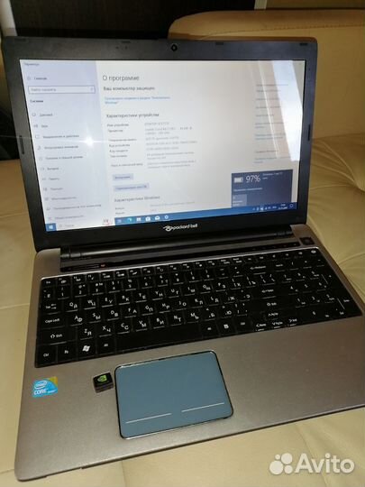 Ноутбук packard bell TX86
