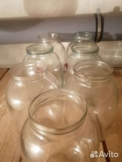 Банки стеклянные бу