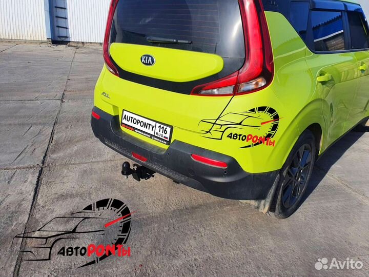 Фаркоп Kia Soul 3 легкосъемный квадрат