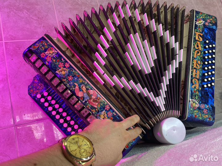 Шуйская Барыня Гармонь 4-х голосая Ля диез мажор