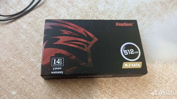 Ssd диск msata Kingspec NT-512 512gb размеры 2242