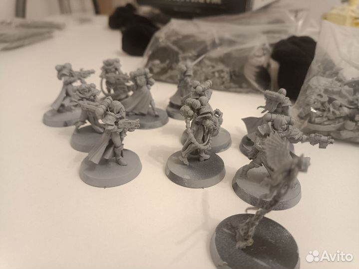 Warhammer 40000 миниатюры сёстры битвы