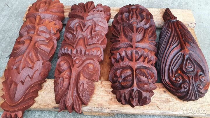 Резной декор из дерева