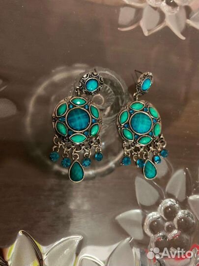 Серьги lady collection Восточная коллекция новые