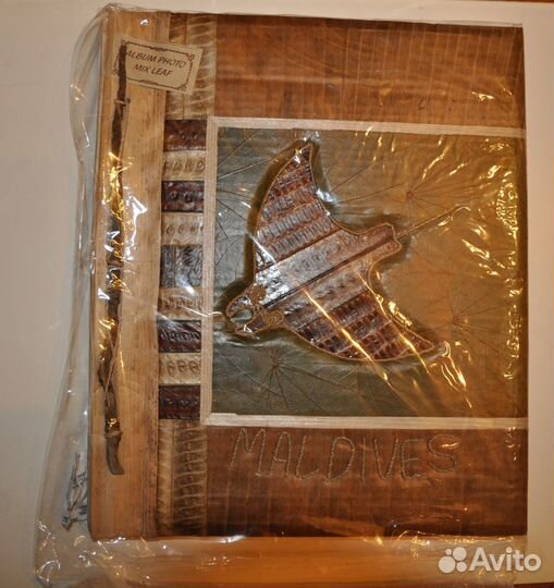 Фотоальбом из пальмовых листьев (Мальдивы). Новый