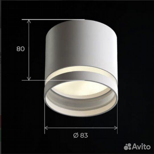 Споты дизайнерские потолочные