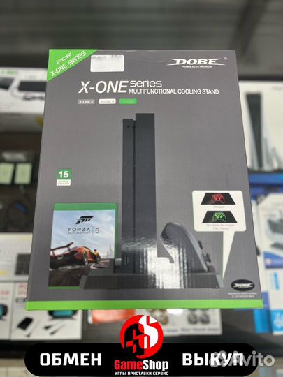 Подставка xbox one s\x с охлаждением dobe