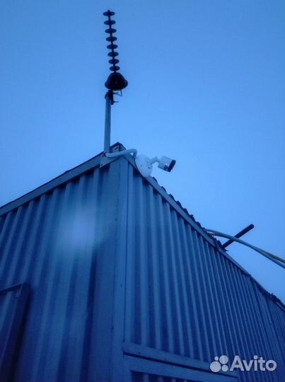 Установка камер видеонаблюдения