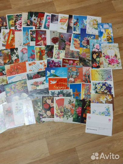 Открытки СССР, 114 шт, одним лотом