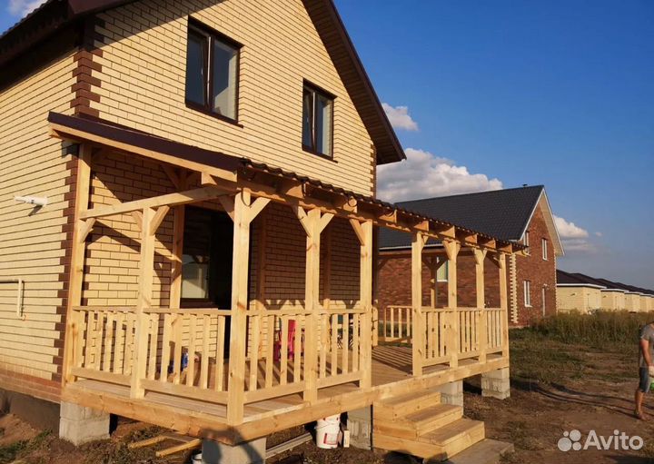 Строительство пристройки Веранды Террасы Беседки
