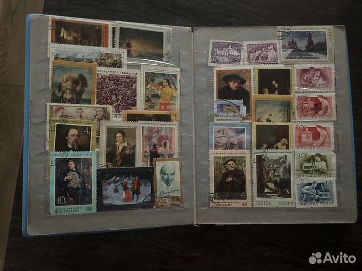 Альбом с почтовыми марками