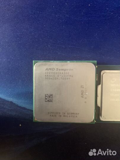 Процессор amd, pentium g4400 3.3ghz, i5