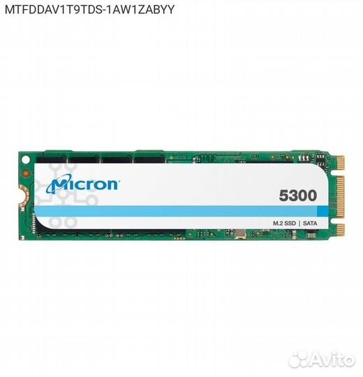 Диск SSD Micron 5300 PRO M.2 2280 1.92TB SATA III