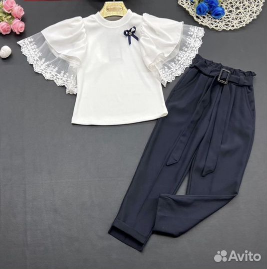 Школьные костюмы для девочек, 3 цвета, 128-146