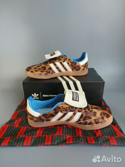 Adidas samba wales bonner leopard женские