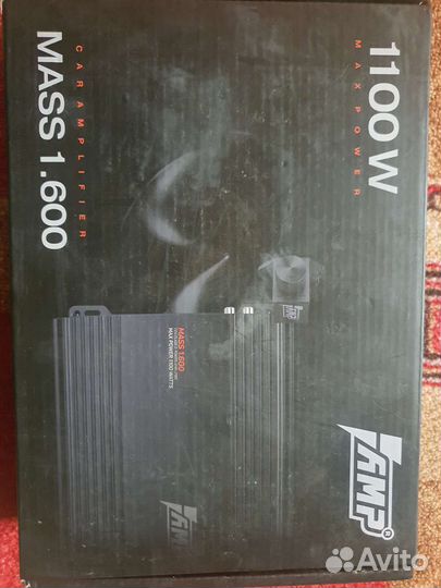 Сабвуфер и усилитель моноблок