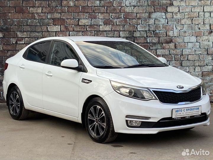 Kia Rio 1.6 МТ, 2016, 118 624 км