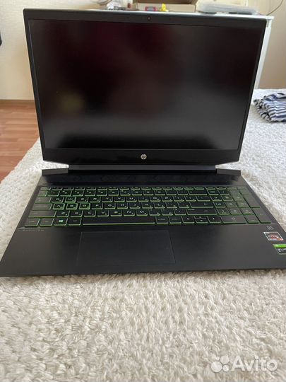 Ноутбук HP Pavilion gaming 15-ec1078ur