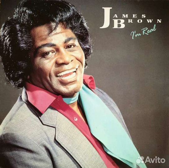 James Brown–I'm Real LP (DE) 1988 NM RAP