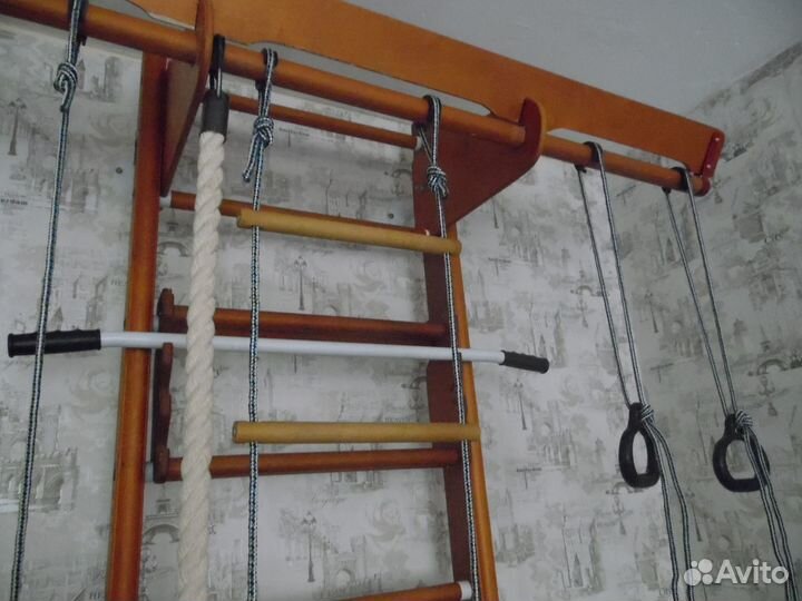 Детская шведская стенка Kampfer деревянная