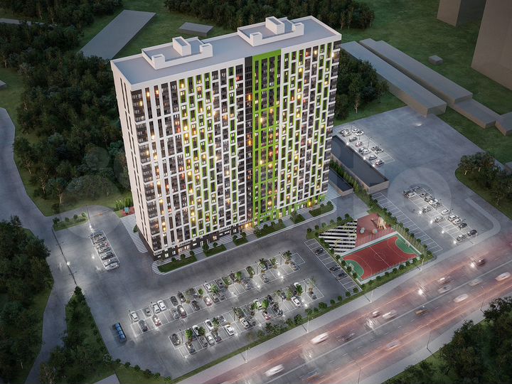 2-к. квартира, 62,5 м², 26/26 эт.