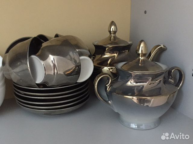 Чайный сервиз бу на 6 персон