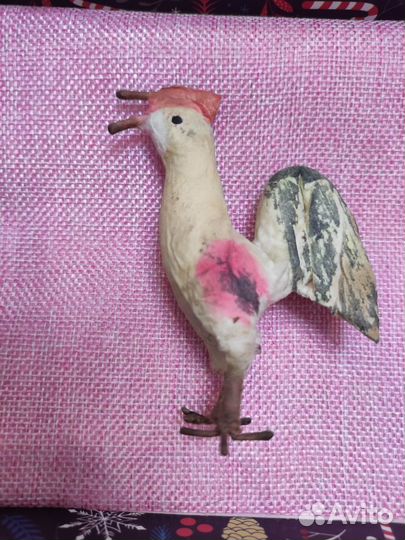 Елочные ватные игрушки