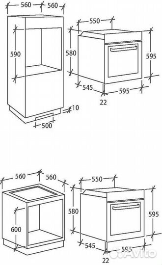 Электрический духовой шкаф Candy FCT605WXL